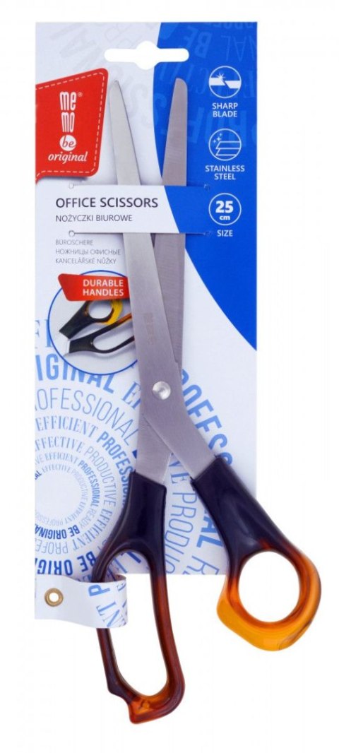 Nożyczki Memobe bursztynowe 25cm (MN106-00)