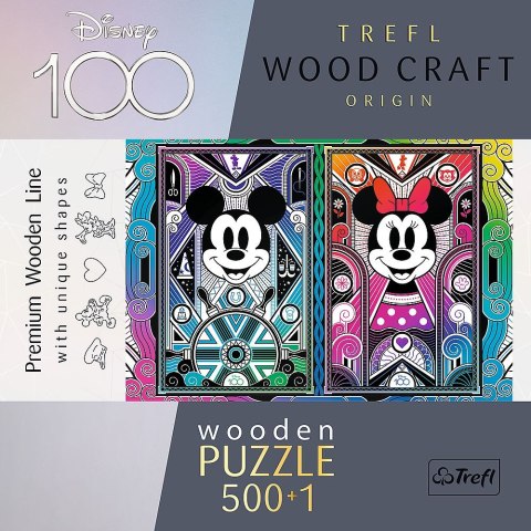 Puzzle Trefl Drewniane 501 el. (20182) Puzzle Trefl Drewniane 501 el. (20182)
