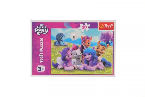 Puzzle Trefl My Llttle Pony Przyjacielskie Koniki Pony 30 el. (18299)