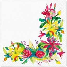 Serwetki Fragrant Corner mix nadruk bibuła [mm:] 330x330 Paw (TL125600)