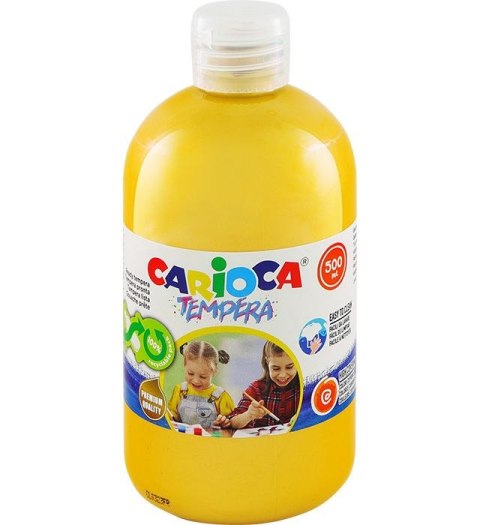 Farba tempera Carioca kolor: złoty 500ml 1 kolor. (170-2667)