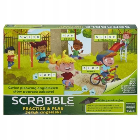 Gra planszowa Mattel Scrabble Practice&Play (GGB32)