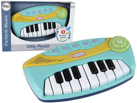 Pianino Interaktywne Niebieskie Little Pianist Lean (15207)