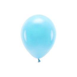 Balon gumowy Partydeco Pastel Eco Balloons niebieski jasny 260mm (ECO26P-001J)