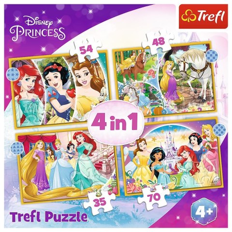 Puzzle Trefl 4w1 el. (34385) Puzzle Trefl 4w1 el. (34385)