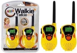 Walkie-talkie krótkofalówki 100m żółte Lean (7605)