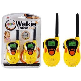 Walkie-talkie krótkofalówki 100m żółte Lean (7605)