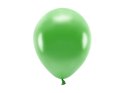 Balon gumowy Partydeco Metalizowane Eco Balloons zielony 260mm (ECO26M-101)