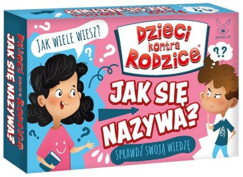 Gra karciana Kangur Dzieci kontra rodzice Jak się nazywa?