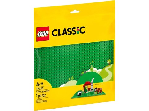 Klocki konstrukcyjne Lego Classic Zielona płytka konstrukcyjna (11023)