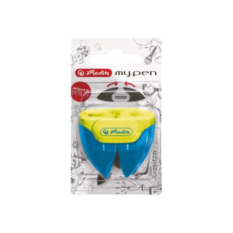 Temperówka Herlitz My Pen podwójna mix plastik (11309341) Temperówka Herlitz My Pen podwójna mix plastik (11309341)