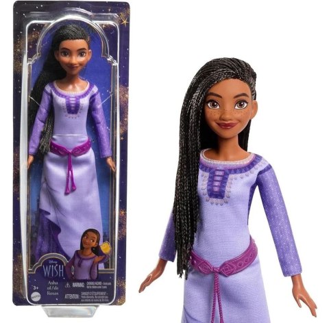 Lalka Mattel Disney Princess Życzenie Asha z Rosas (HPX23)