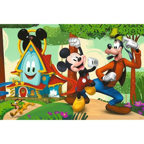 Puzzle Trefl Myszka Miki Super maxi Wesoły Domek i przyjaciele 24 el. (41012) Puzzle Trefl Myszka Miki Super maxi Wesoły Domek i przyjaciele 24 el. (41012)