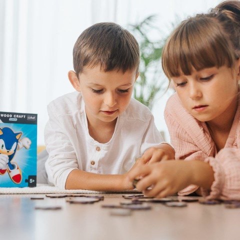 Puzzle Trefl Sonic Drewniane Sprytny Sonic (20203) Puzzle Trefl Sonic Drewniane Sprytny Sonic (20203)