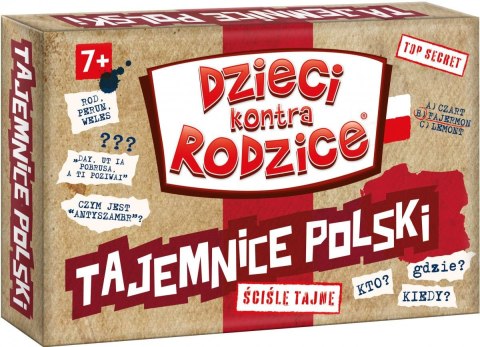 Gra karciana Kangur Dzieci kontra rodzice Tajemnice Polski Gra karciana Kangur Dzieci kontra rodzice Tajemnice Polski