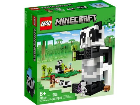 Klocki konstrukcyjne Lego Minecraft Rezerwat pandy (21245)