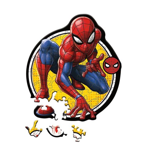 Puzzle Trefl Spiderman Drewniane Moc 50 el. (20204) Puzzle Trefl Spiderman Drewniane Moc 50 el. (20204)