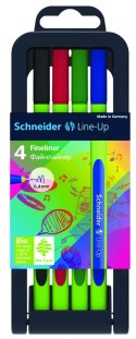 Cienkopis Schneider Line-Up, mix 0,4mm 4kol. (SR191094)