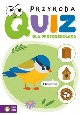 Książeczka edukacyjna Zielona Sowa Quiz dla przedszkolaka. Podróże