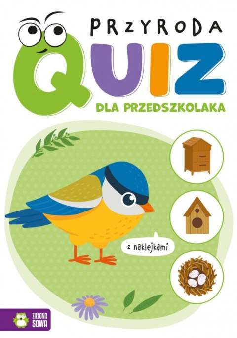 Książeczka edukacyjna Zielona Sowa Quiz dla przedszkolaka. Podróże