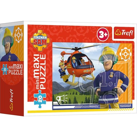 Puzzle Trefl Strażak Sam Bohaterski Strażak Sam 20 el. (56030) Puzzle Trefl Strażak Sam Bohaterski Strażak Sam 20 el. (56030)