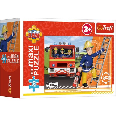 Puzzle Trefl Strażak Sam Bohaterski Strażak Sam 20 el. (56030) Puzzle Trefl Strażak Sam Bohaterski Strażak Sam 20 el. (56030)