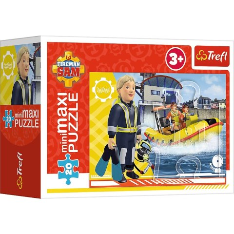 Puzzle Trefl Strażak Sam Bohaterski Strażak Sam 20 el. (56030) Puzzle Trefl Strażak Sam Bohaterski Strażak Sam 20 el. (56030)