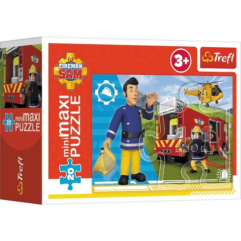 Puzzle Trefl Strażak Sam Bohaterski Strażak Sam 20 el. (56030) Puzzle Trefl Strażak Sam Bohaterski Strażak Sam 20 el. (56030)