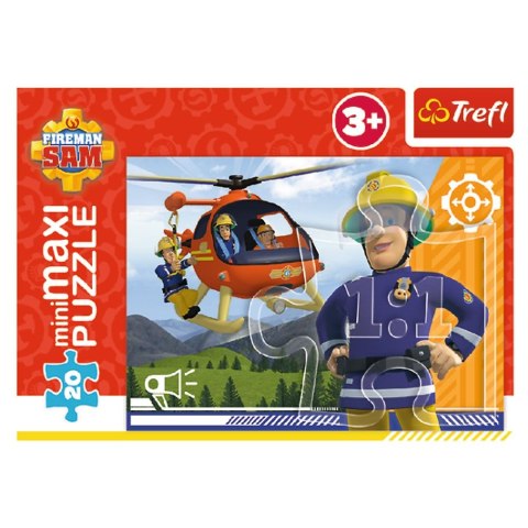 Puzzle Trefl Strażak Sam Bohaterski Strażak Sam 20 el. (56030) Puzzle Trefl Strażak Sam Bohaterski Strażak Sam 20 el. (56030)