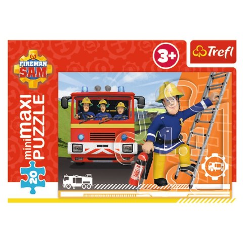Puzzle Trefl Strażak Sam Bohaterski Strażak Sam 20 el. (56030) Puzzle Trefl Strażak Sam Bohaterski Strażak Sam 20 el. (56030)