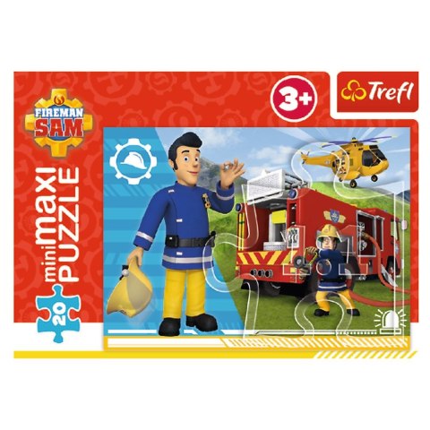 Puzzle Trefl Strażak Sam Bohaterski Strażak Sam 20 el. (56030) Puzzle Trefl Strażak Sam Bohaterski Strażak Sam 20 el. (56030)