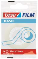Taśma biurowa Basic 15x33 [mm x m] Tesa (58542-0000-00)
