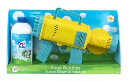 Bańki mydlane Tm Toys Fru Blu Mega blaster do baniek 24 otwory + płyn 0,4 l (DKF0162)