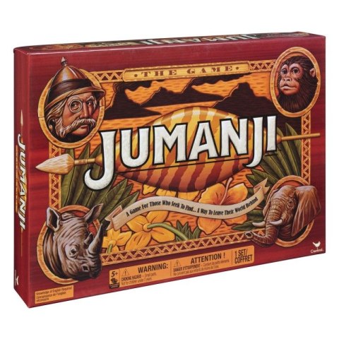 Gra planszowa Spin Master Jumanji. Wersja drewniana (6046850)