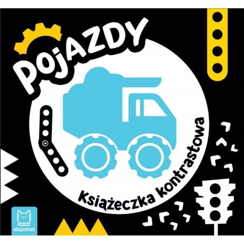 Książka dla dzieci POJAZDY. KSIĄŻECZKA KONTRASTOWA