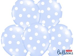 Balon gumowy Partydeco Pastel Baby Blue 50 szt niebieski jasny (SB14P-223-011W)