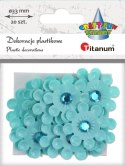 Kwiaty Titanum Craft-Fun Series samoprzylepne (2324043-blue)