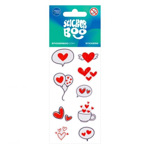 Naklejka (nalepka) Sticker Boo Serca (534613) Naklejka (nalepka) Sticker Boo Serca (534613)