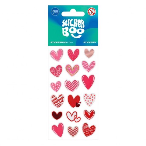 Naklejka (nalepka) Sticker Boo Serca (534613) Naklejka (nalepka) Sticker Boo Serca (534613)