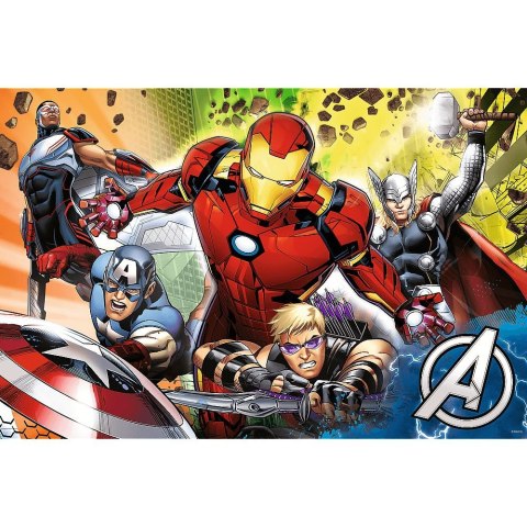 Puzzle Trefl Super maxi Silni Avengers / Disney Marvel Spiderman 24 el. (41007) Puzzle Trefl Super maxi Silni Avengers / Disney Marvel Spiderman 24 el. (41007)