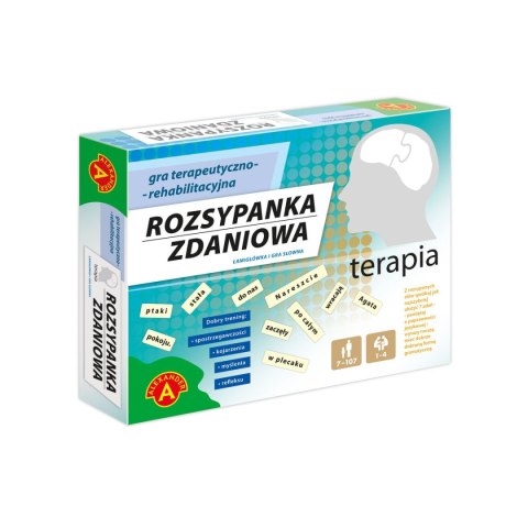 Gra logiczna Alexander TERAPIA Rozsypanka zdaniowa Gra logiczna Alexander TERAPIA Rozsypanka zdaniowa