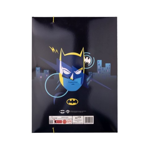 Teczka kartonowa na gumkę Batman Kods A4 mix 270g Beniamin (6464) Teczka kartonowa na gumkę Batman Kods A4 mix 270g Beniamin (6464)