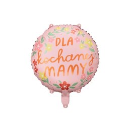 Balon foliowy Partydeco dla kochanej mamy 18cal (FB210)