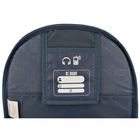 Plecak St.Right BLACK&BLUE 5903235667510 4-KOMORY (BP-06) Plecak St.Right BLACK&BLUE 5903235667510 4-KOMORY (BP-06)