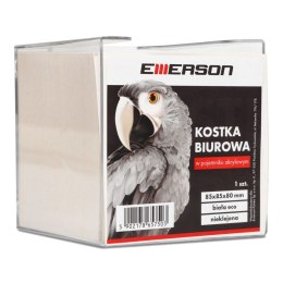 Kostka papierowa Emerson akrylowy pojemnik biała [mm:] 85x85x 80 (arbkostkaecoakryl)