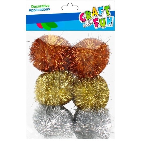 Pompony Craft with Fun mix 6 szt (521654)