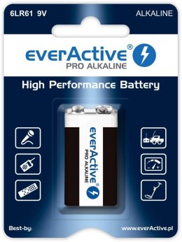 Baterie Everactive Pro Alkaline 6LR61 (EV6LR61-PRO)