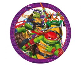 Talerz jednorazowy Godan Teenage Mutant Ninja Turtle Nickelodeon śr. 230mm 8 szt (96457)