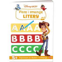 Książka dla dzieci Ameet DISNEY UCZY. MIX. PISZĘ I ZMAZUJĘ LITERY