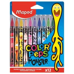 Flamaster Maped MONSTER COLORPEPS 12 kol. (845400)